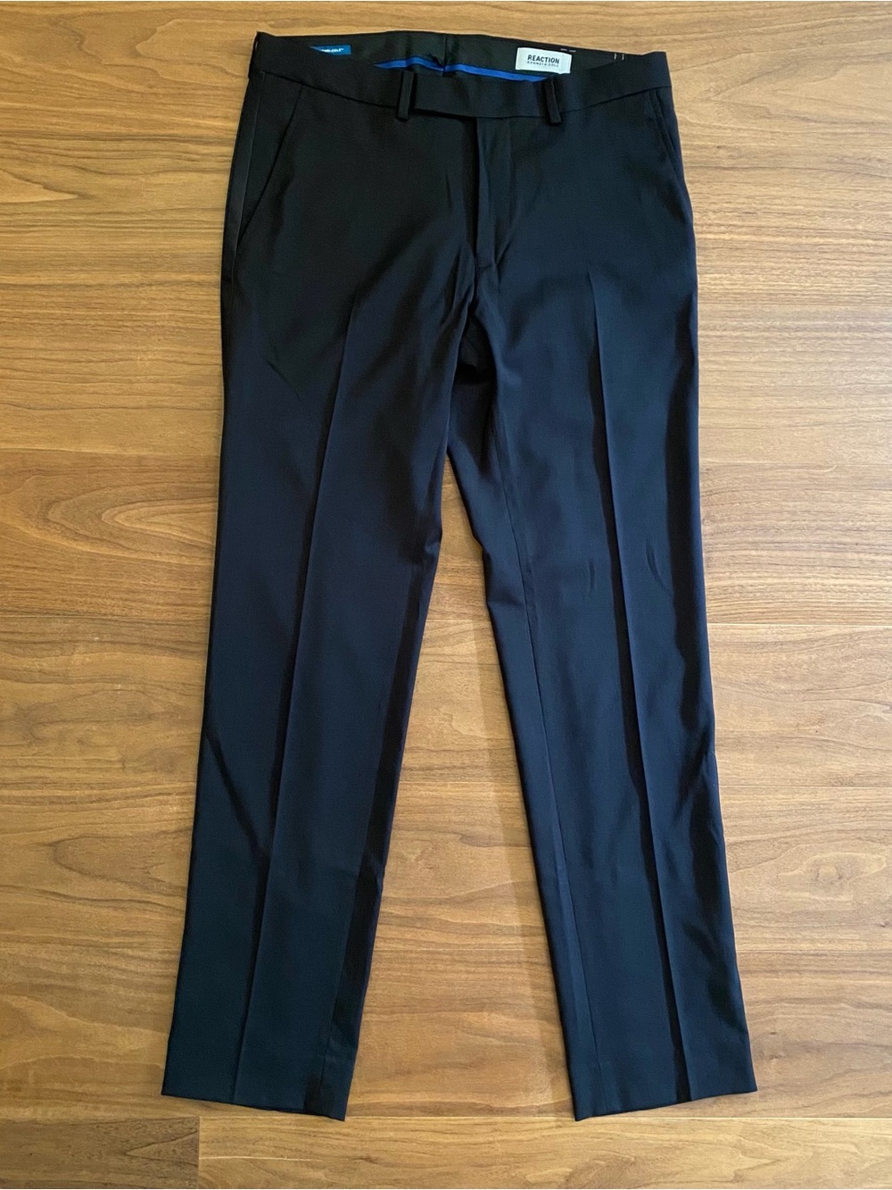 Kenneth Cole Reaction Men’s Dress Pants Black Slim Fit